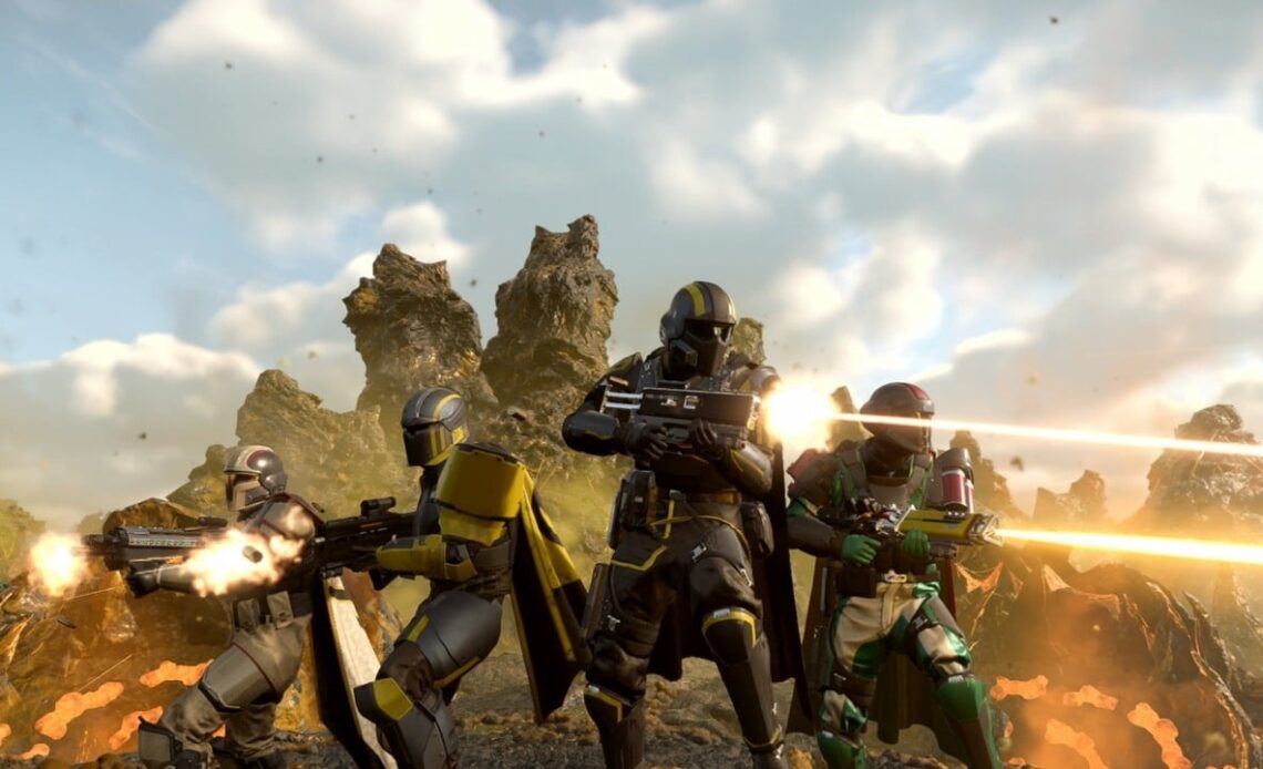 Helldivers 2 highlights a major problem with live service games. Even content from the last major update is no longer available, image source: Arrowhead Game Studios.