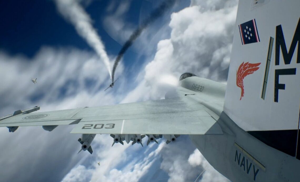 Cult series returns after nearly 7 years with new Ace Combat 8 footage, image source: Bandai Namco.