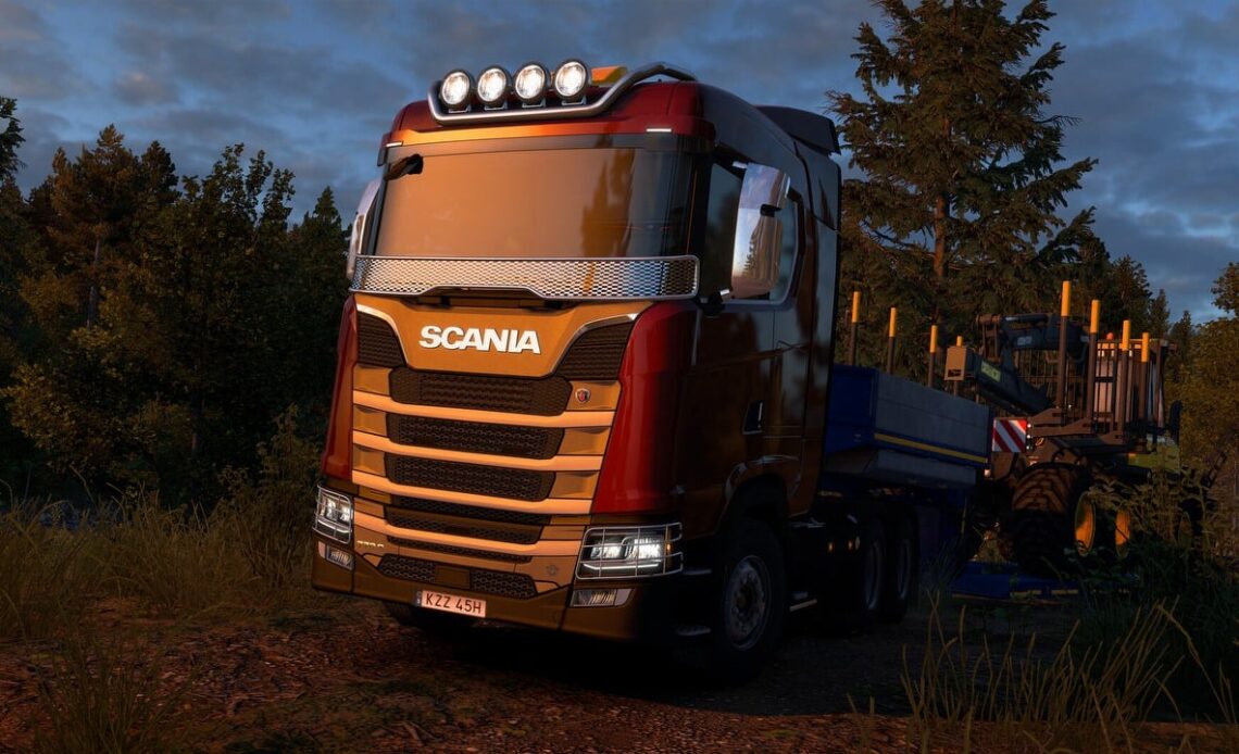 ETS2 is 13 years old and has just set an all-time record on Steam, image source: SCS Software.