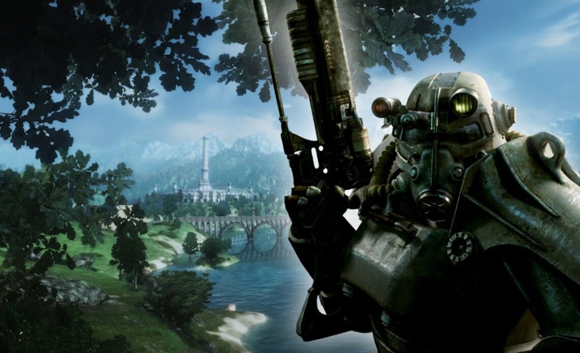 Fallout 3 was described as „Oblivion with guns” and the studio decided to bet on this instead of fighting it, image source: Bethesda.