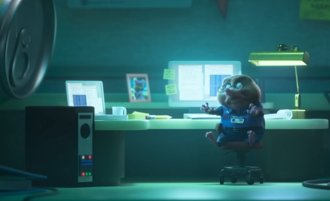 Hideo Kojima makes his animated debut with a cameo in Zootopia 2, image source: Zootopia 2, Disney, 2025.