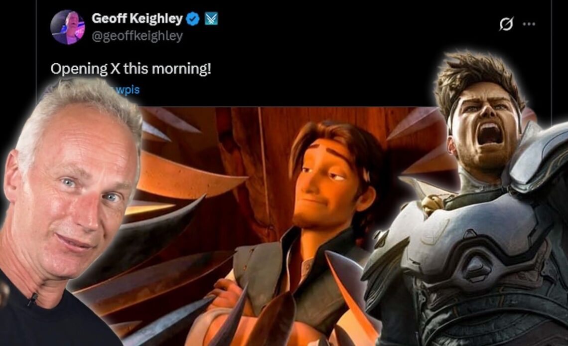 Swen Vincke comes to the defense of developers. „It’s easy to destroy things, it’s a lot harder to build them”, image source: Własne / Wildlight Entertainment / Geoff Keighley / serwis X..