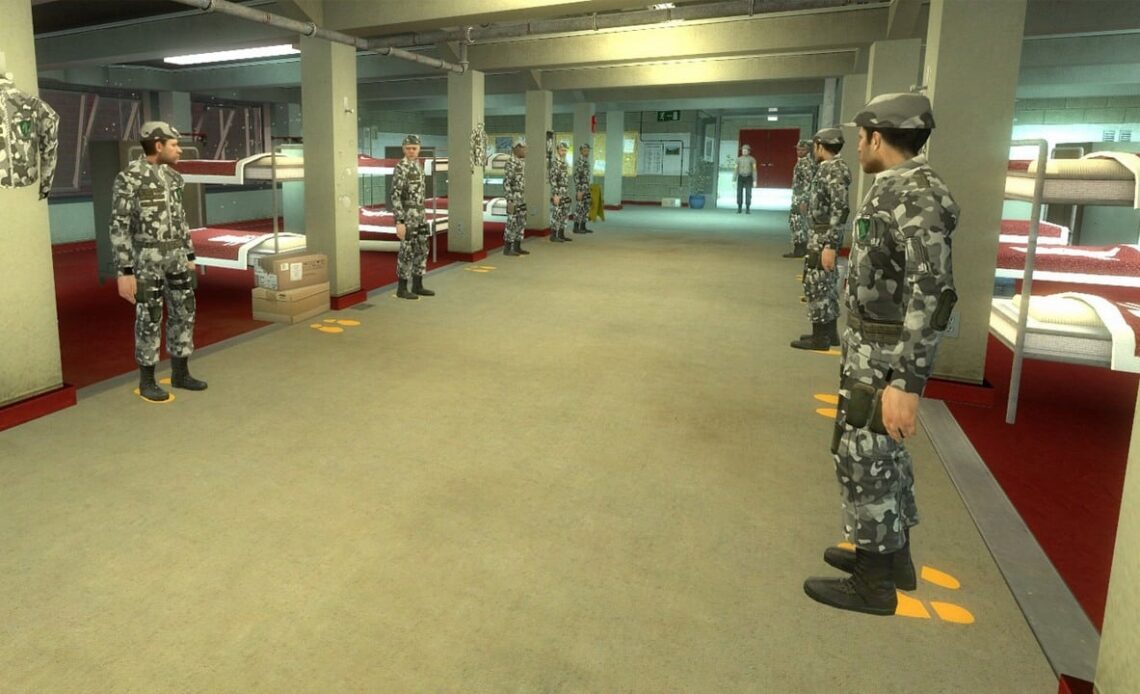 New version of Black Mesa: Military has been released, offering numerous improvements, image source: Valve.