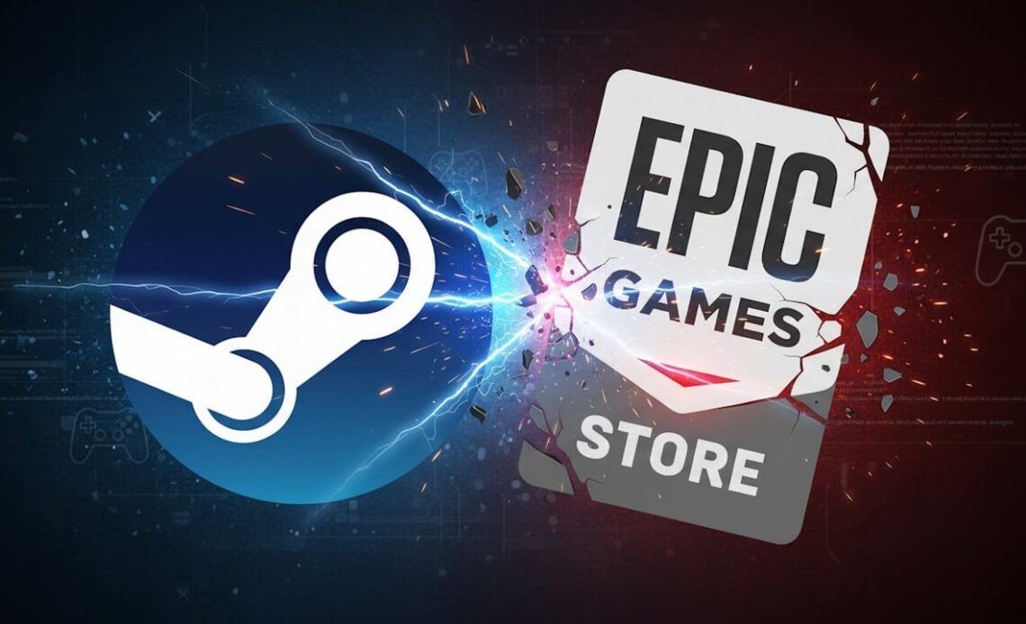 They could have had it for free in Epic Games Store. Players chose to pay on Steam and surprised the devs, image source: Steam / Epic Games Store / Gemini.