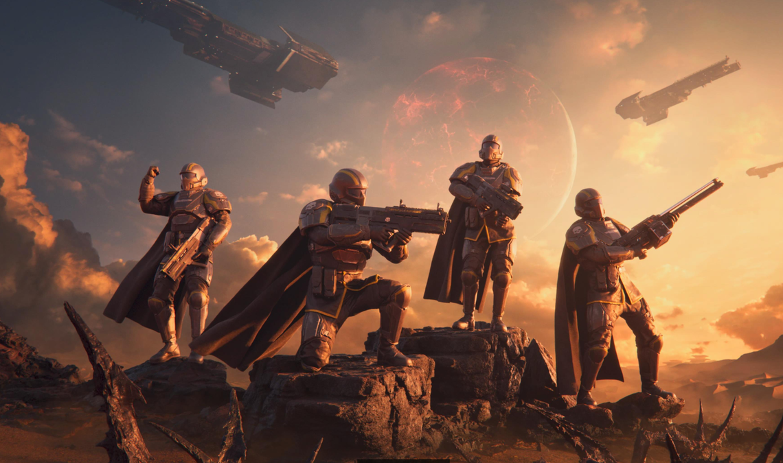 Eine Geschichte von Helldivers 2: Die Meridian-Superkolonie