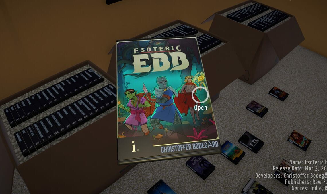 Diese Indie-Demo bietet Ihnen eine greifbare Sammlung Ihrer Steam-Bibliothek