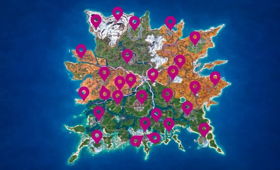 Fortnite-Verkaufsautomatenstandorte und Artikelpools (C7S3) – NeonLightsMedia